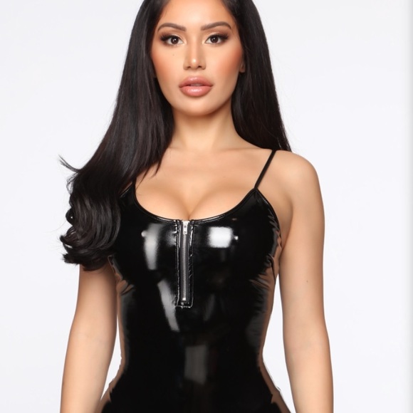 Fashion Nova Tops - Latex bodysuit